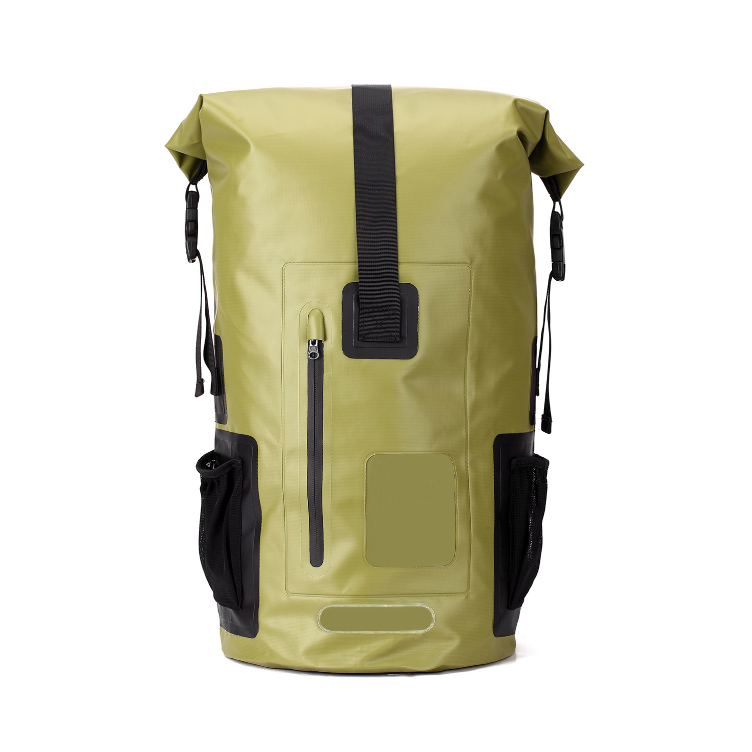 2023 Large Capacity Sports Backpack PVC Clip Mesh Hiking Backpack Mountaineering Waterproof Bag
