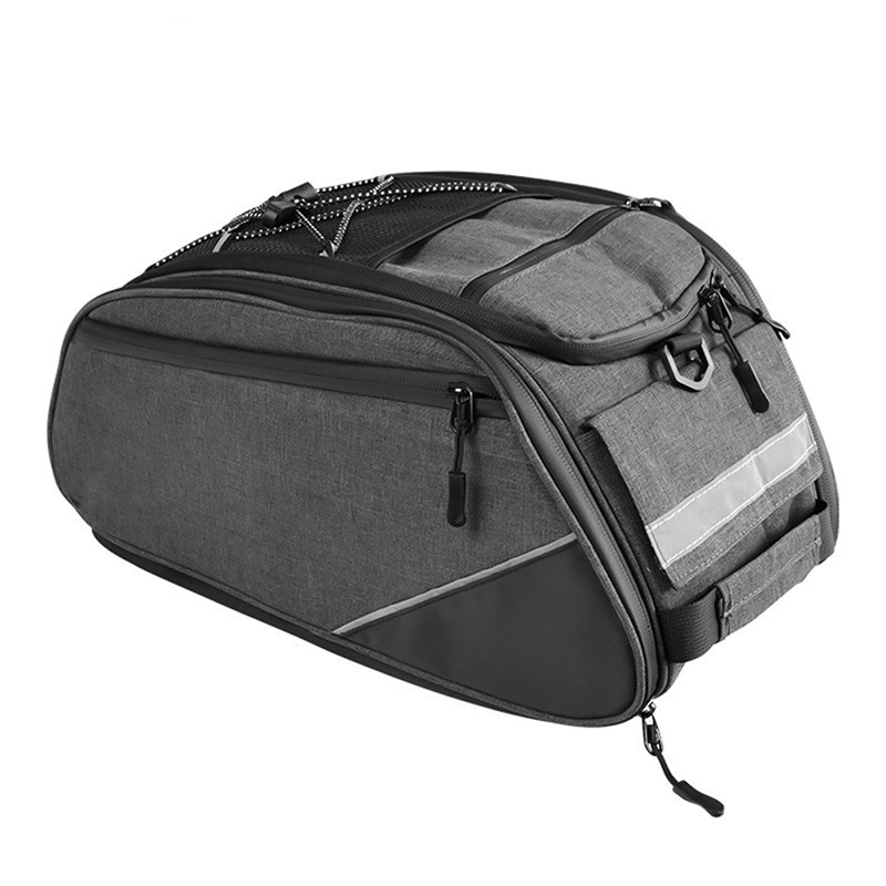 Bicycle Camel Bag, Mountain Bike Tail Bag, Travel Waterproof Large Capacity Storage Box